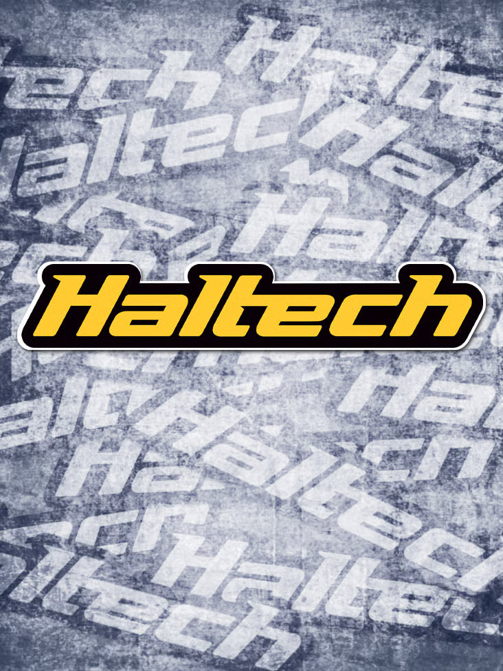 Haltech Sticker 280mm / 11" - Yellow Size: 280mm (11")