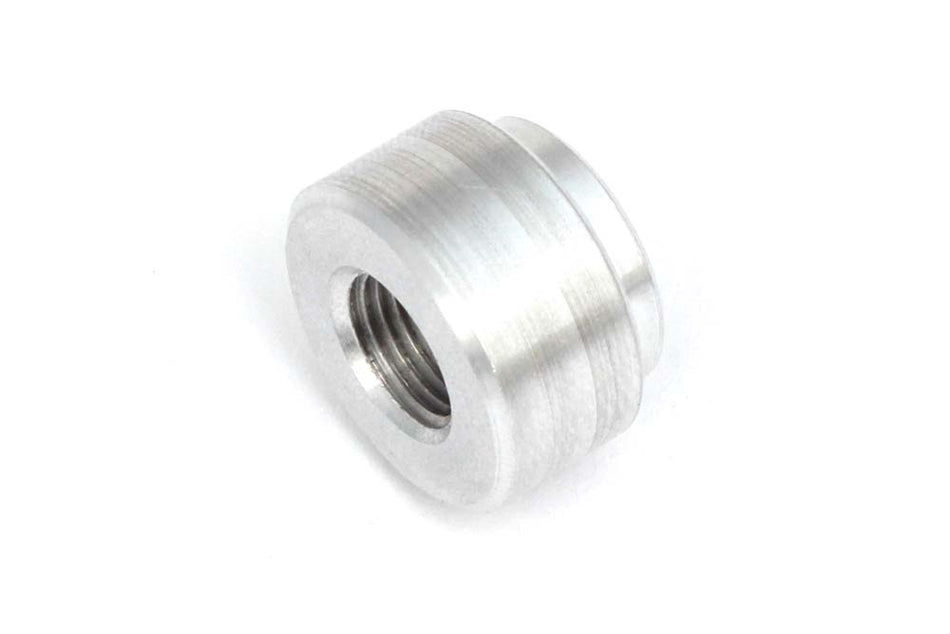 Haltech Weld Fitting 1/8 NPT - 27 TPI - 6061 Aluminium Size: 20.4mm x 13mm