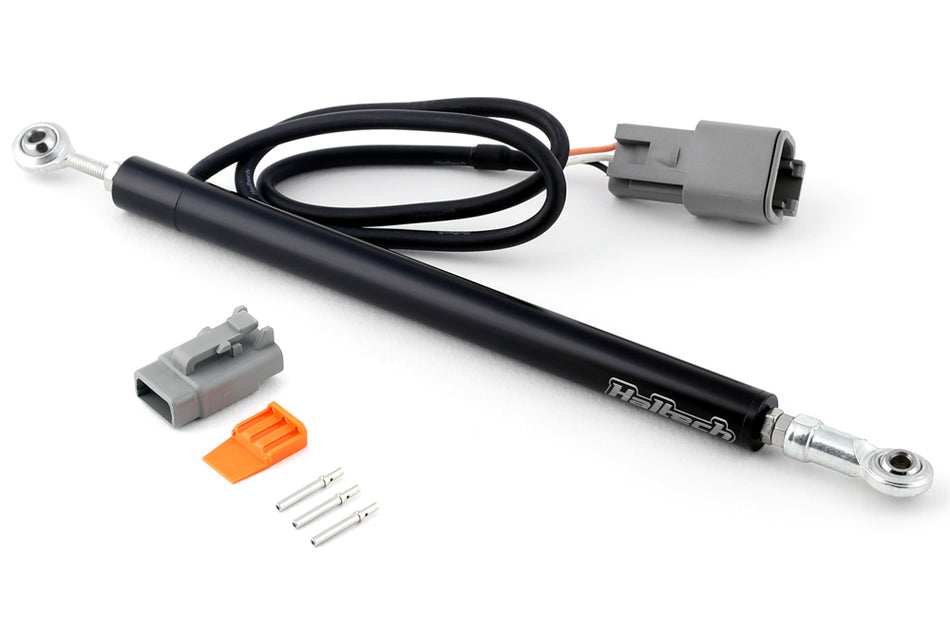 Haltech Linear Position Sensor - 1/2" - 50mm Travel Length: Between Mounting Holes (Closed) 167mm