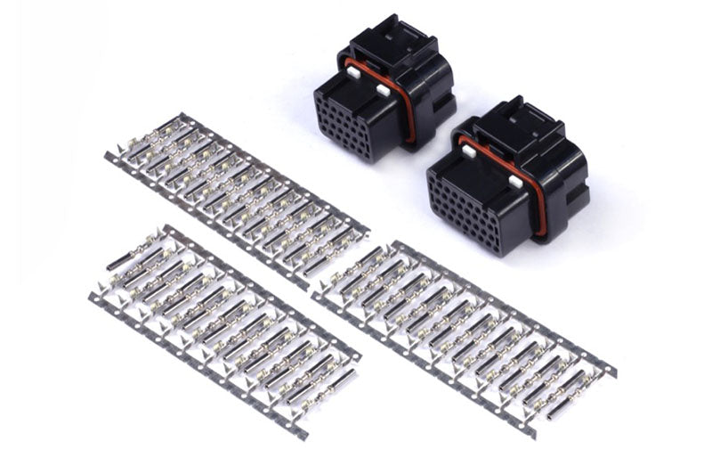 Haltech Plug and Pins Only AMP 26 & 34 Pin 4 Row 3 Key Superseal Set