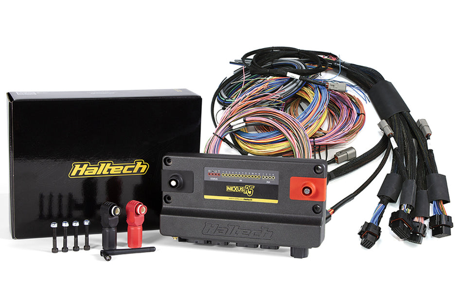 Haltech Nexus R5 + Universal Wire-in Harness Kit - 2.5M (8) Length: 2.5m (8)